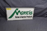 Mantis metal sign