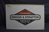 Briggs&Stratton metal sign