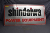 Shindaiwa 2 sided metal sign