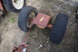 REAR MOWER HOUSING W/ TIRES & WHEELS