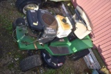 JD RIDING MOWER W/ 38IN DECK  PARTS MACHINE