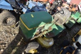 JD 111 RIDING MOWER W/ DECK  PARTS MACHINE