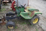 JD RIDING MOWER PARTS MACHINE