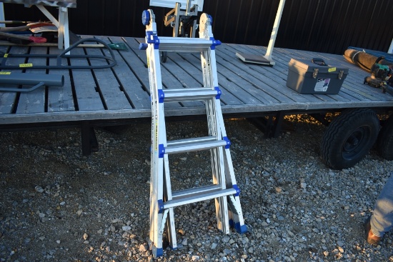 Ladder Aluminum 12632 Cosco Muti Use Aluminum ladder model 20-217-TIAWN