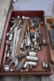 Box Lot Socket & Wrenches 12407 Assorted socket & wrenches