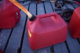 Gas Can 12663 5 gal. red plastic gas can