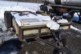 Flatbed trailer, tandem axle, 16ft x 7ft, Flatbed trailer, tandem axle, 16f