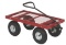 Ironton Steel Utility Wagon â€” 400-Lb.  Capacity, 34in.L x 18in.W, Pivot s