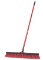 Libman 24in. Multi-Surface Push Broom â€”  60in.L Handle,
