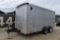 2014 Homesteader Trailer 714HT, 14ft long,  tandem axle, rear door ramp,