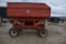 J&M 250-7 bushel hopper wagon