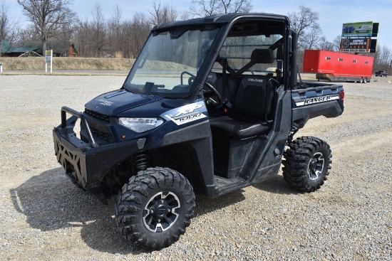 2020 Polaris Ranger 1000XP, dual overhead  cam, fast & slow speeds, front w