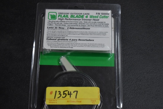 Oregon Flail Blade 4 , Weed Cutter trimmer  head