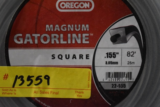 Oregon Magnum Gatorline, .155 dia. square  weedeater string