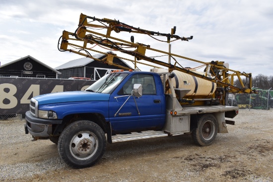Dodge Ram 3500 Cummins diesel, 280,002 miles,  4 wheel drive, w/ Ag Chem sp