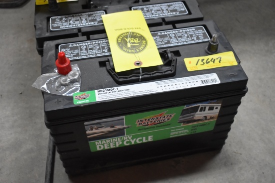 Interstate RV/ Marine Deep Cycle 845 cranking  AMPS new battery