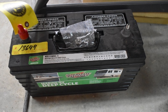 Interstate RV/ Marine Deep Cycle 845 cranking  AMPS new battery
