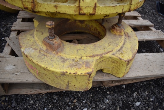Rear wheel weight