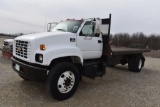 1998 Chevrolet Kodiack 6500 flatbed, CAT  Engine, runs good, manual transmi