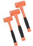 Klutch 3-Pc. Dead Blow HammerÂ (Set of 3 for  1 money)