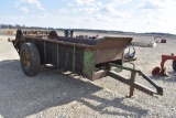 JD 44, pull type, single axle, dry manure  spreader,