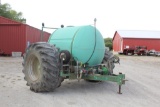 Gleve Products spray dolly, 30.5x32 floaters,  1,000 gal tank, 2 new pumps: