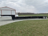 1999 Fruehauf 53ft x 102in wide, drop deck,  new rims, new rubber, aluminum