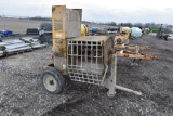 Towable mortar mixer with Honda GX 240 engine