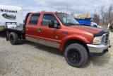 2000 Ford F250, 291,278 miles, 4 wheel drive,  flatbed, 7.3 diesel engine,