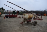 Raven tank 220 gallon, 45ft booms, PTO pump,