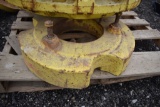 Rear wheel weight