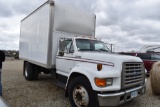 1995 Ford F800 box truck, 342,554 miles,