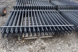 (6) Metal fencing panels