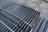 (6) Metal fencing panels