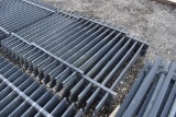 (6) Metal fencing panels