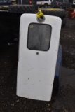 Gas pump door