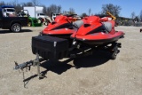 2 SEADOO BOMBARDIER GTX Jet skis, sells as a  complete package!! (trailer &