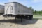 1978 CMC, frameless dump trailer, 36ft,