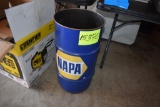 Napa Metal trash can