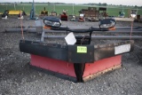Boss 8ft 2in Poly Power-V Snow Plow, Boss  8ft2in Poly 6 way positioning po