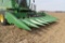 JD 893, 8 row, 60in corn head, poly snouts,  hydraulic deck plates,