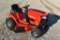Craftsman T110 riding mower, 42in deck, gas  engine, runs &drive,