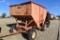 Hopper wagon, dented in, needs work,