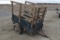 Single axle wooden trailer, NO TITLE,