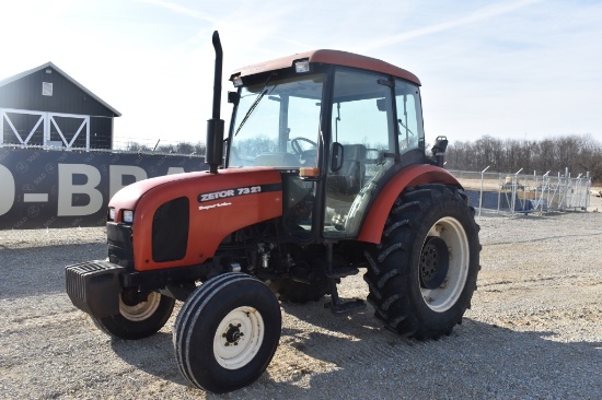 ZETOR 7321, meter reads 3,021 hrs, 2wd, cab,  PTO, 3 point hitch, 1 hydraul