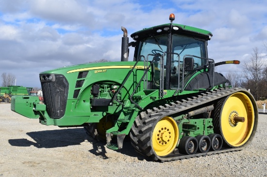 2010 John Deere 8345RT, 3,786 hrs, 5  hydraulic remotes, 3 point hitch, 100