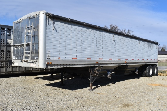1992 Wilson 41ft, hopper trailer, approx 73in  sidewalls, approx. 98in wide