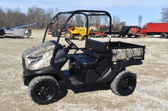 2022 Kubota RTV520 4x4 UTV, Kubota gas  engine, 4x4 on demand, differential