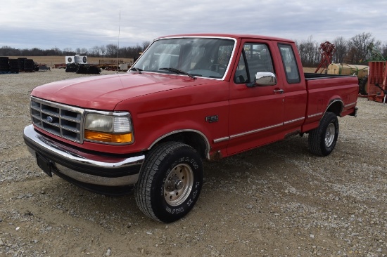 1994 Ford F150 XLT, 214,978 miles, 4x4, ext.  cab, gas, automatic transmiss