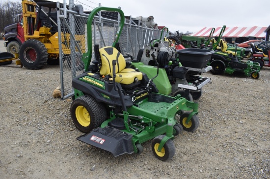 2018 John Deere Z950R, 1,097.7 hrs, 60in  7IronPRo deck, electric lift, mul